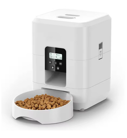 Smart WiFi Automatic Pet PawFeeder with Timed Portion Control - Both for Dogs & Cats