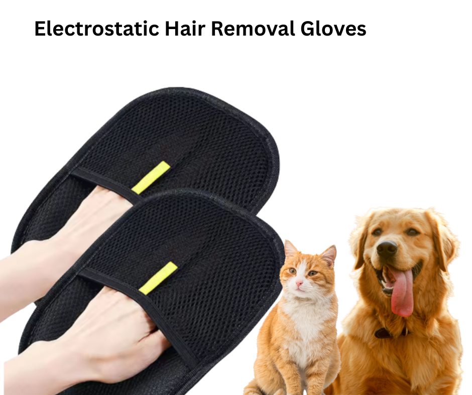 Fur Removal Glove - Advanced Reusable Electrostatic Pet Hair Removal Glove